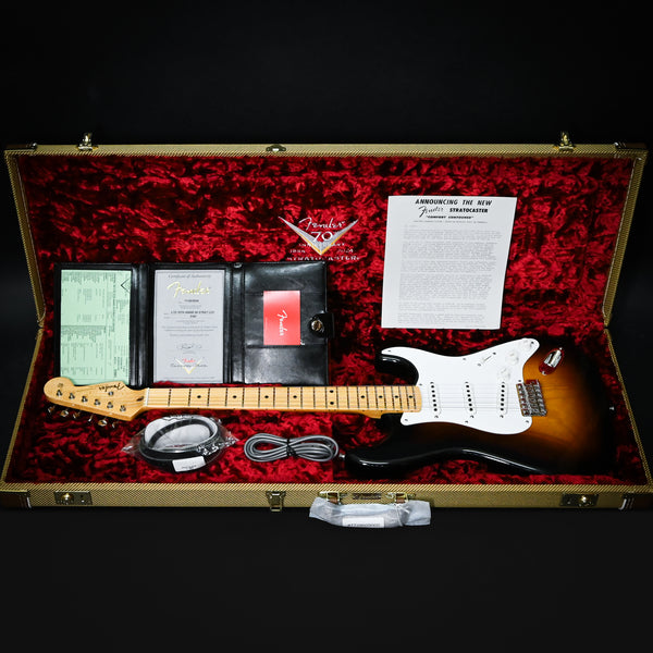 Fender Custom Shop Limited Edition 70th Anniversary '54 Stratocaster Deluxe Closet Classic- Wide Fade 2 Color Sunburst 2024 (XN5187)