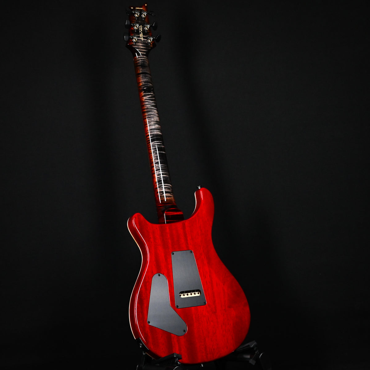 PRS Custom 24 Wood Library w/ 1-Piece Quilt 10-Top, Brazilian Rosewood, & DMO Pickups- Charcoal Cherry Burst 2026 (0434660)