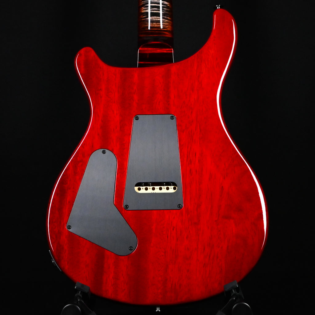 PRS Custom 24 Wood Library w/ 1-Piece Quilt 10-Top, Brazilian Rosewood, & DMO Pickups- Charcoal Cherry Burst 2026 (0434660)