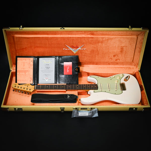 Fender Custom Shop 1959 Stratocaster Journeyman- Super Faded Aged Shell Pink (CZ582880)