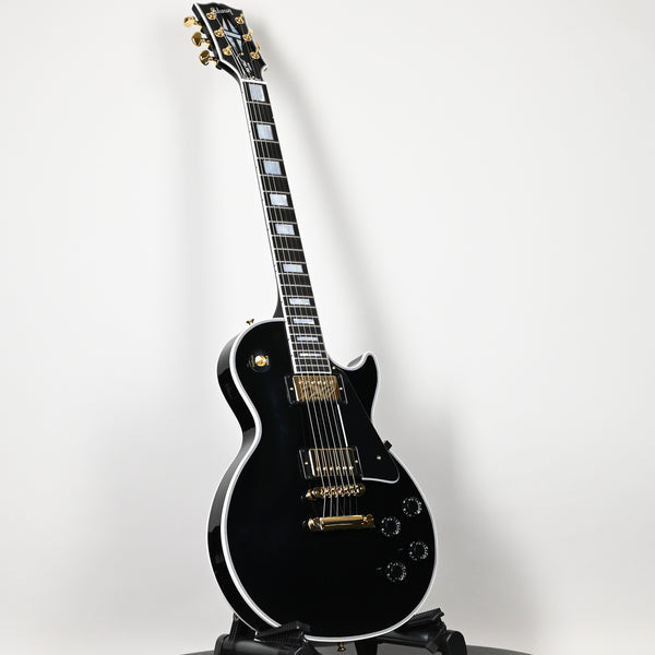 Gibson Custom Les Paul Custom w/ Gold Hardware & Ebony Fingerboard- Ebony 2025 (CS503826)