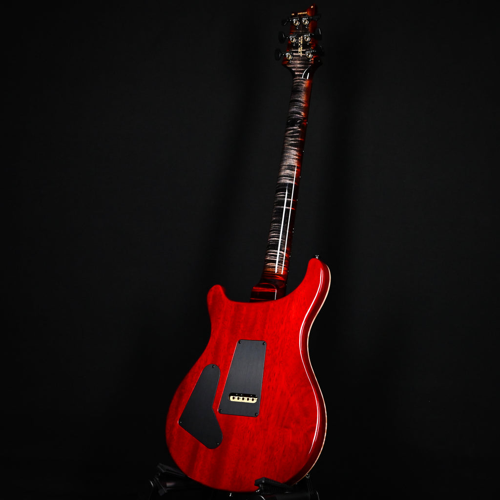 PRS Custom 24 Wood Library w/ 1-Piece Quilt 10-Top, Brazilian Rosewood, & DMO Pickups- Charcoal Cherry Burst 2026 (0434660)