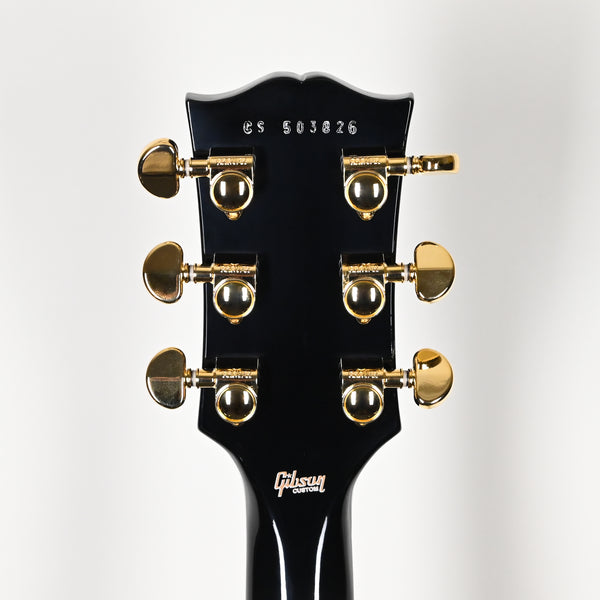 Gibson Custom Les Paul Custom w/ Gold Hardware & Ebony Fingerboard- Ebony 2025 (CS503826)