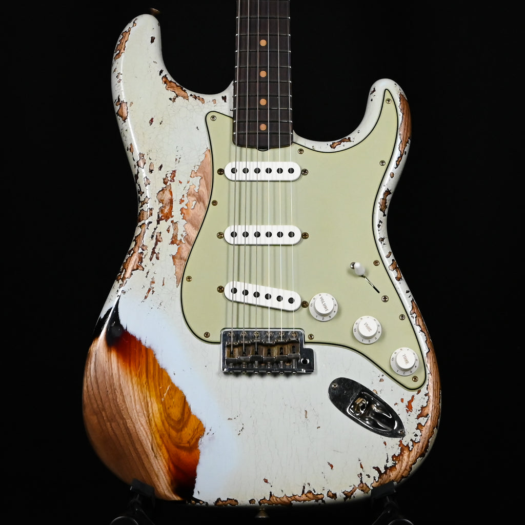 Fender Custom Shop '61 Stratocaster Super Heavy Relic- Super Faded Aged Sonic Blue / 3 Color Sunburst 2025 (CZ586959)