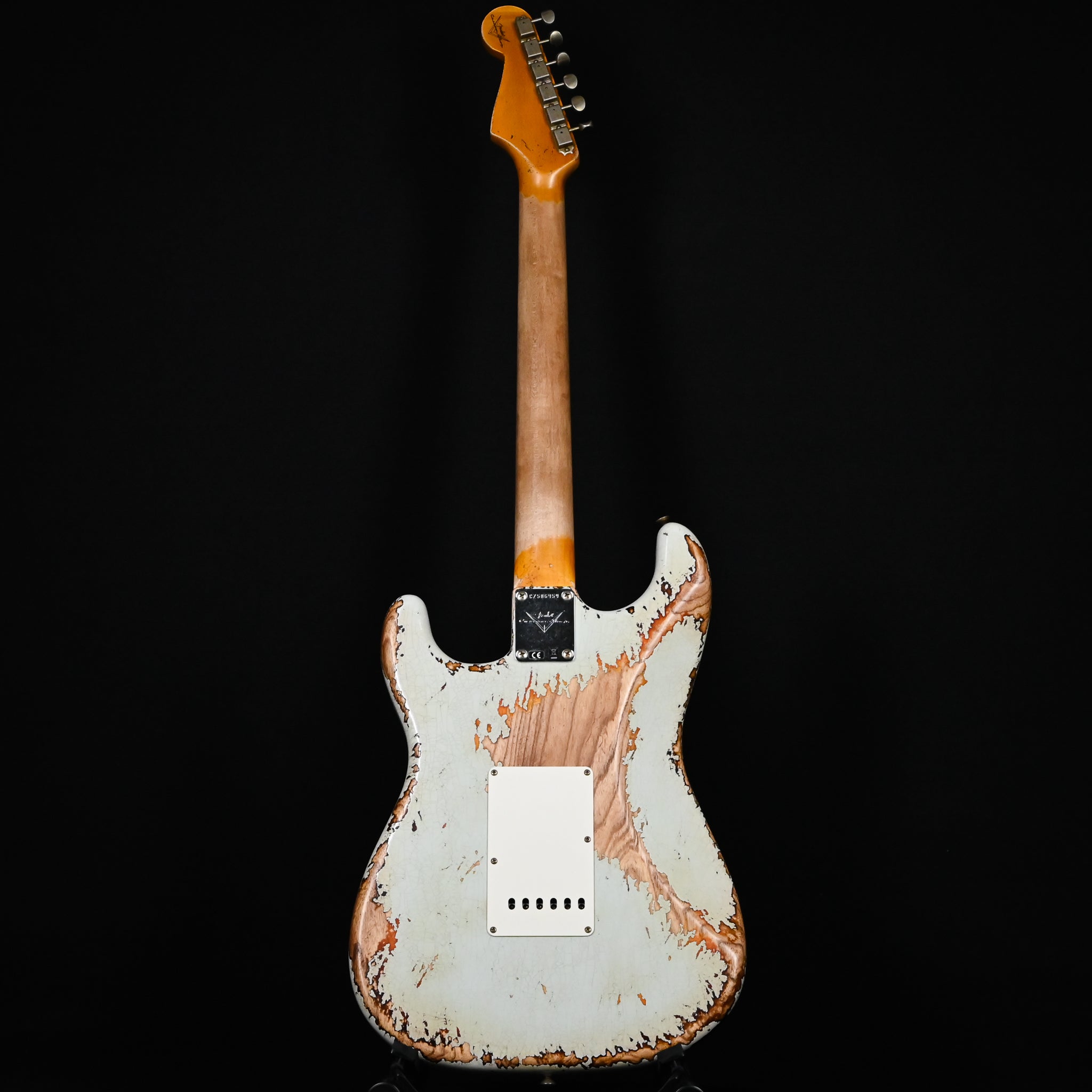 Fender Custom Shop '61 Stratocaster Super Heavy Relic- Super Faded Aged Sonic Blue / 3 Color Sunburst 2025 (CZ586959)