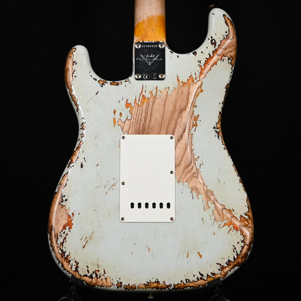 Fender Custom Shop '61 Stratocaster Super Heavy Relic- Super Faded Aged Sonic Blue / 3 Color Sunburst 2025 (CZ586959)