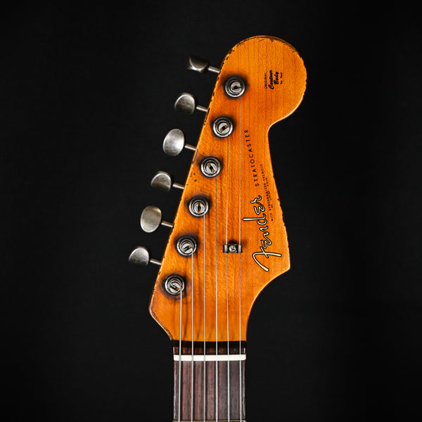 Fender Custom Shop Limited Edition 62/63 Stratocaster Super Heavy Relic- Aged Vintage White 2025 (CZ584874)