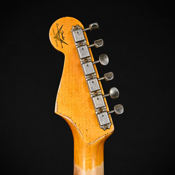 Fender Custom Shop Limited Edition 62/63 Stratocaster Super Heavy Relic- Aged Vintage White 2025 (CZ584874)
