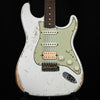 Fender Custom Shop '62 Stratocaster HSS w/ Painted Headcap, Heavy Relic- Olympic White 2026 (R148881)
