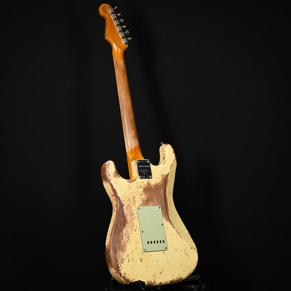 Fender Custom Shop Limited Edition 62/63 Stratocaster Super Heavy Relic- Aged Vintage White 2025 (CZ584874)
