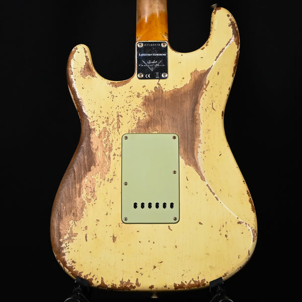 Fender Custom Shop Limited Edition 62/63 Stratocaster Super Heavy Relic- Aged Vintage White 2025 (CZ584874)