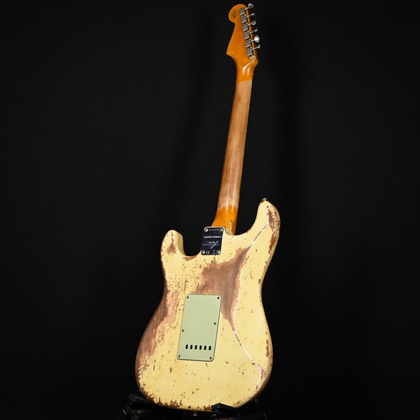 Fender Custom Shop Limited Edition 62/63 Stratocaster Super Heavy Relic- Aged Vintage White 2025 (CZ584874)
