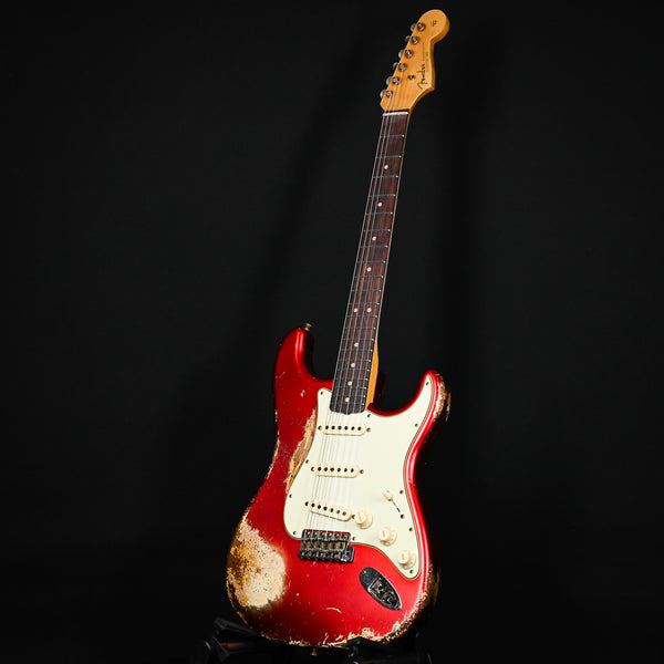 Fender Custom Shop '63 Stratocaster Super Heavy Relic- Candy Apple Red 2024 (CZ582442)