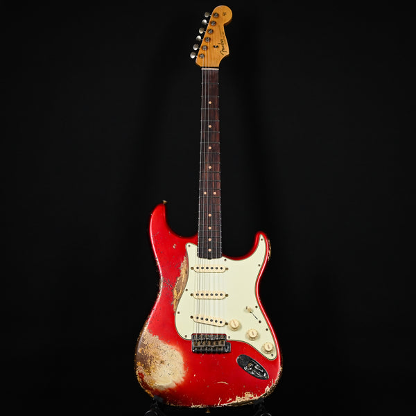 Fender Custom Shop '63 Stratocaster Super Heavy Relic- Candy Apple Red 2024 (CZ582442)