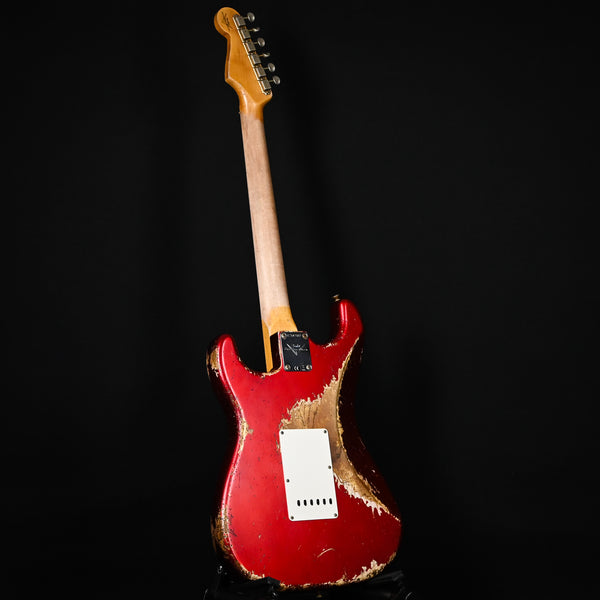 Fender Custom Shop '63 Stratocaster Super Heavy Relic- Candy Apple Red 2024 (CZ582442)