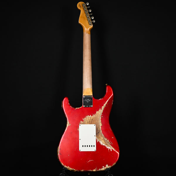 Fender Custom Shop '63 Stratocaster Super Heavy Relic- Candy Apple Red 2024 (CZ582442)