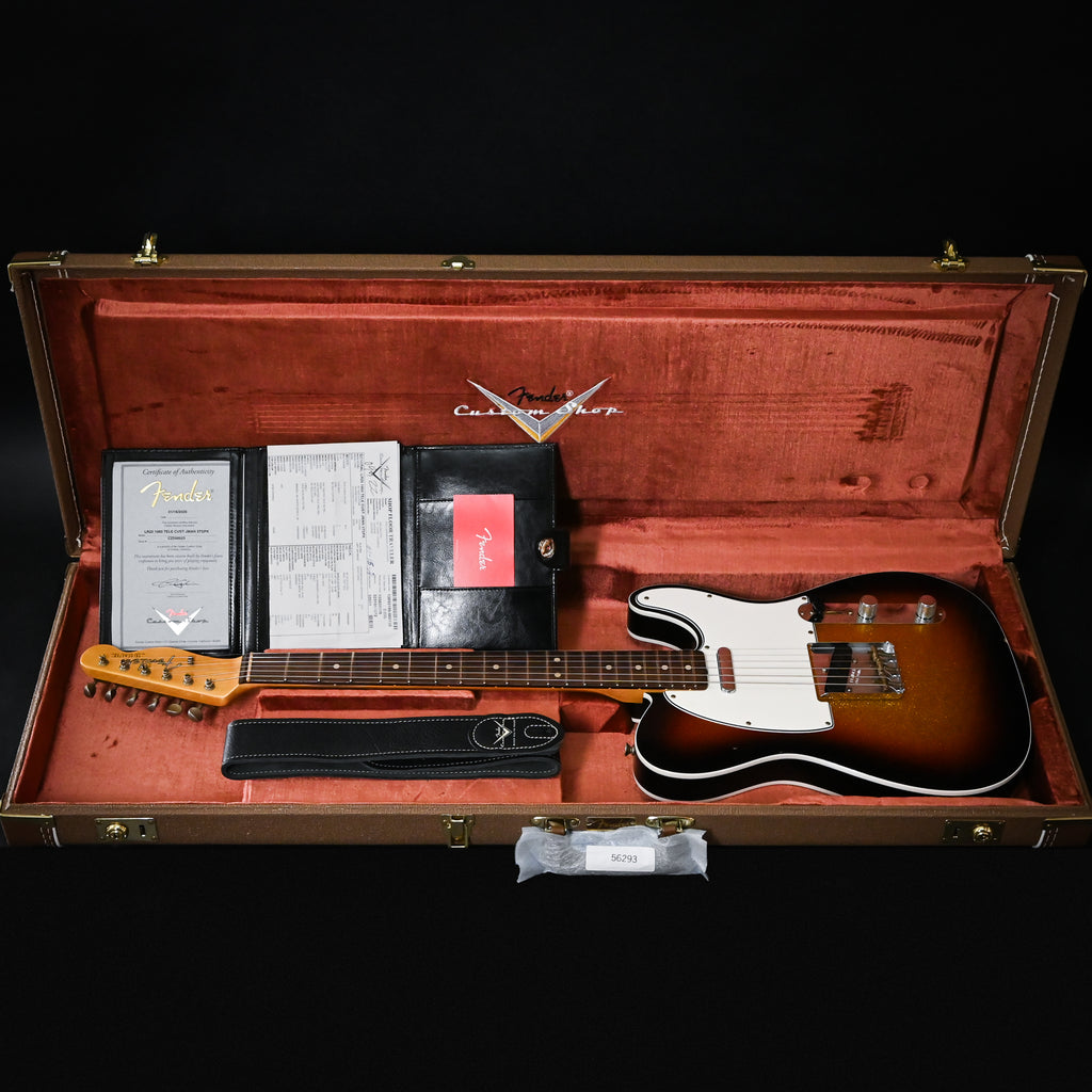 Fender Custom Limited Edition 1960 Telecaster Custom Journeyman- 3 Tone Sunburst Sparkle 2026 (CZ588623)