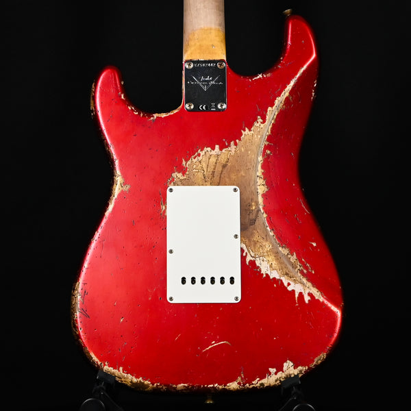 Fender Custom Shop '63 Stratocaster Super Heavy Relic- Candy Apple Red 2024 (CZ582442)