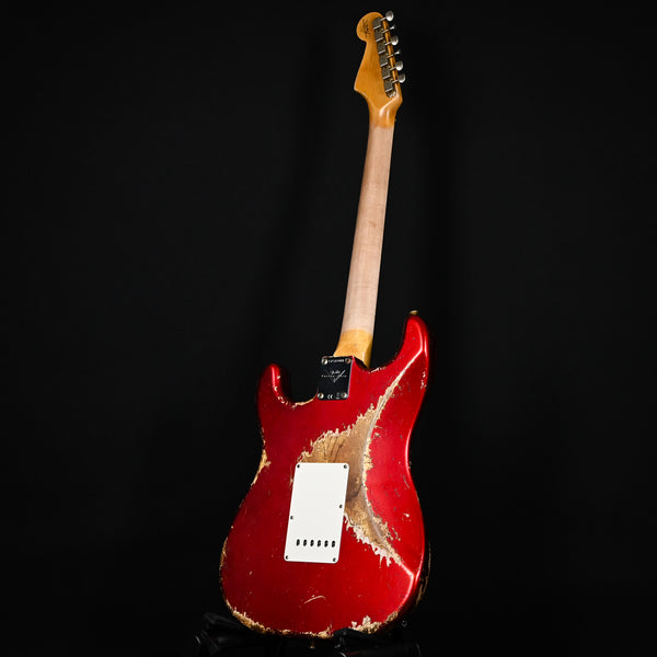 Fender Custom Shop '63 Stratocaster Super Heavy Relic- Candy Apple Red 2024 (CZ582442)