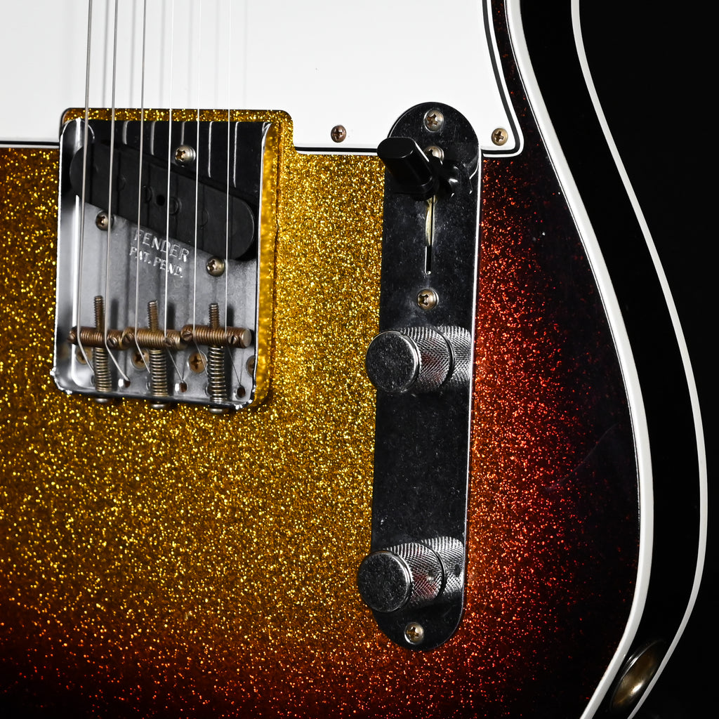 Fender Custom Limited Edition 1960 Telecaster Custom Journeyman- 3 Tone Sunburst Sparkle 2026 (CZ588623)