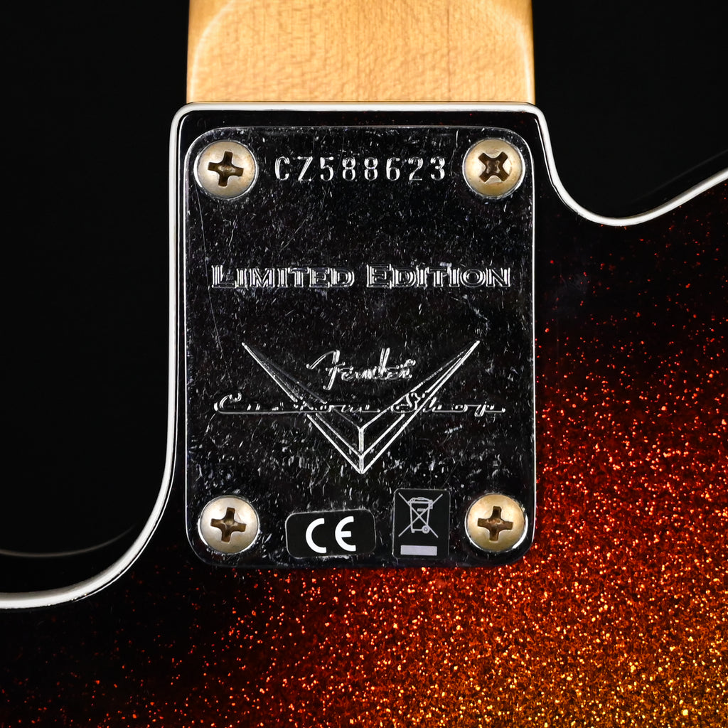 Fender Custom Limited Edition 1960 Telecaster Custom Journeyman- 3 Tone Sunburst Sparkle 2026 (CZ588623)