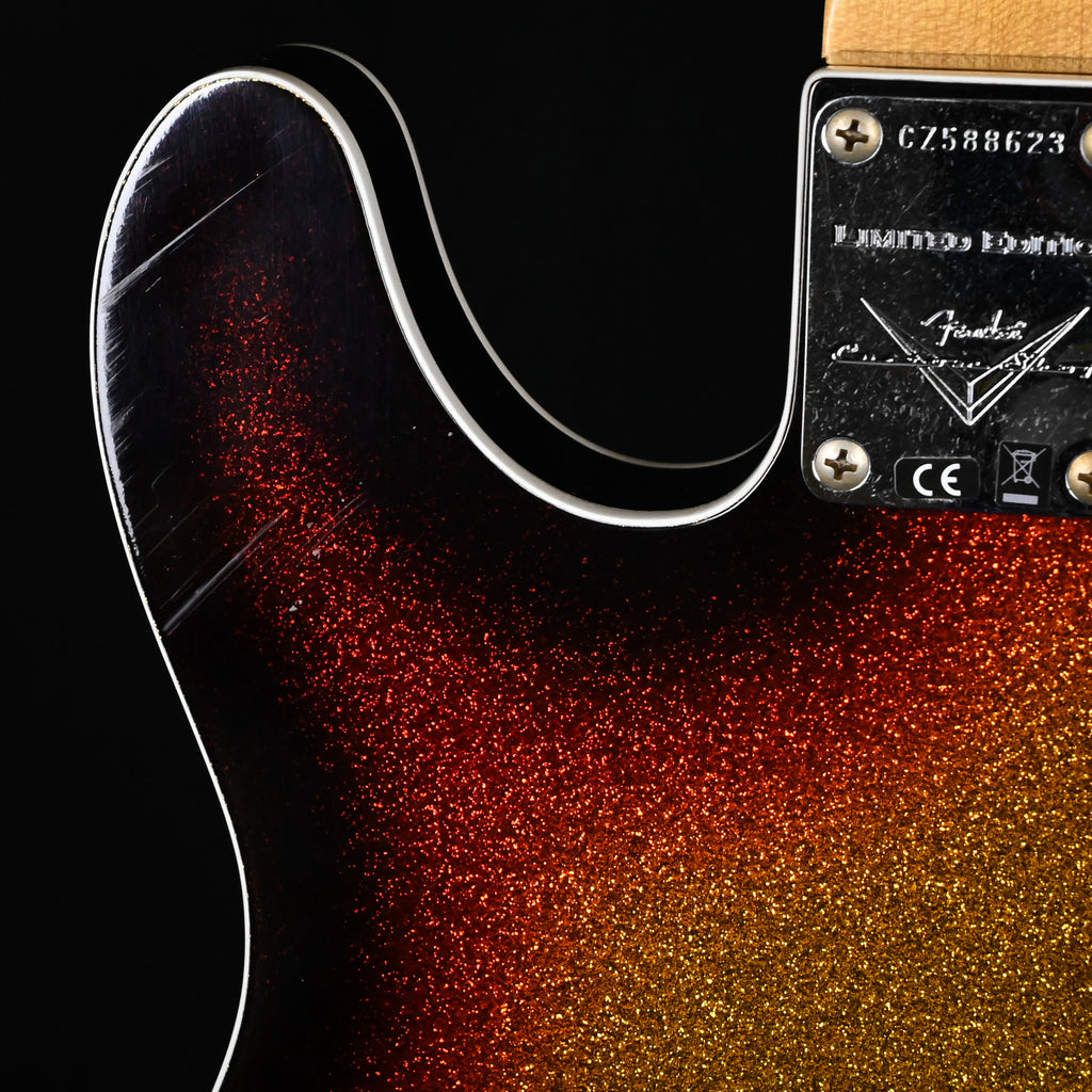 Fender Custom Limited Edition 1960 Telecaster Custom Journeyman- 3 Tone Sunburst Sparkle 2026 (CZ588623)