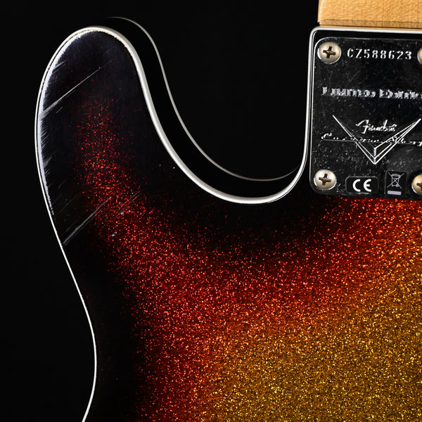 Fender Custom Limited Edition 1960 Telecaster Custom Journeyman- 3 Tone Sunburst Sparkle 2026 (CZ588623)