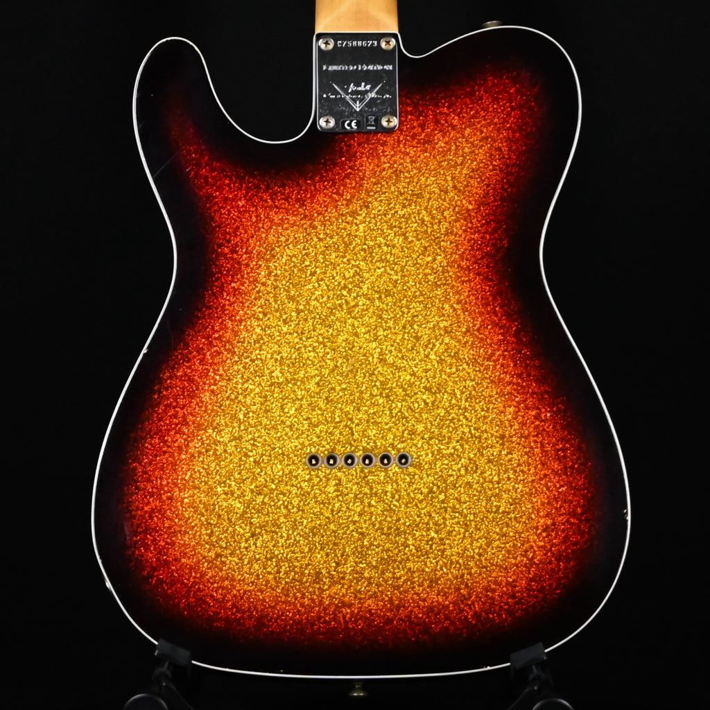 Fender Custom Limited Edition 1960 Telecaster Custom Journeyman- 3 Tone Sunburst Sparkle 2026 (CZ588623)