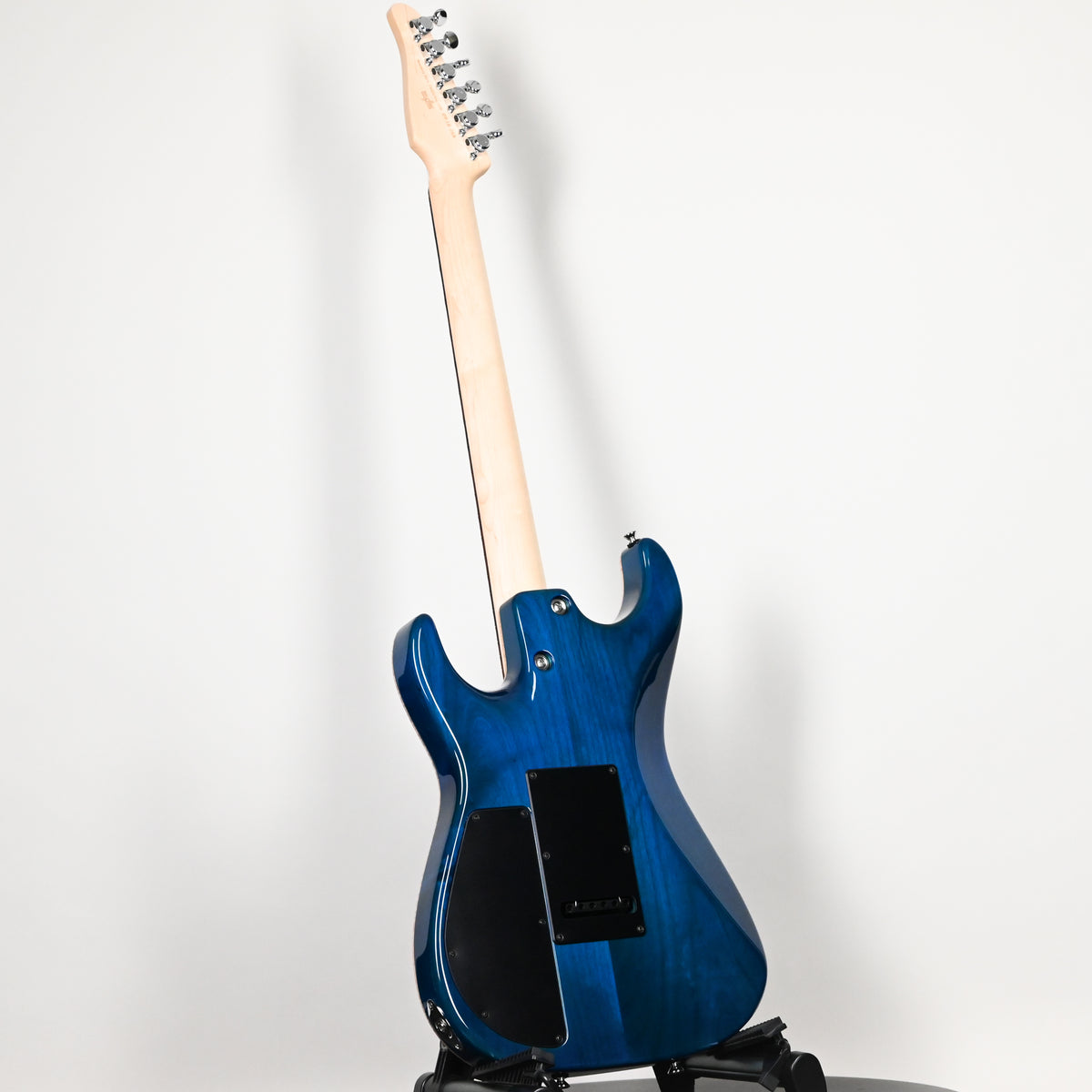 Tom Anderson Custom Drop Top Electric Guitar- Ultraviolet Blue w/ Blue Edge Burst & Binding 2026 (09-16-26A)