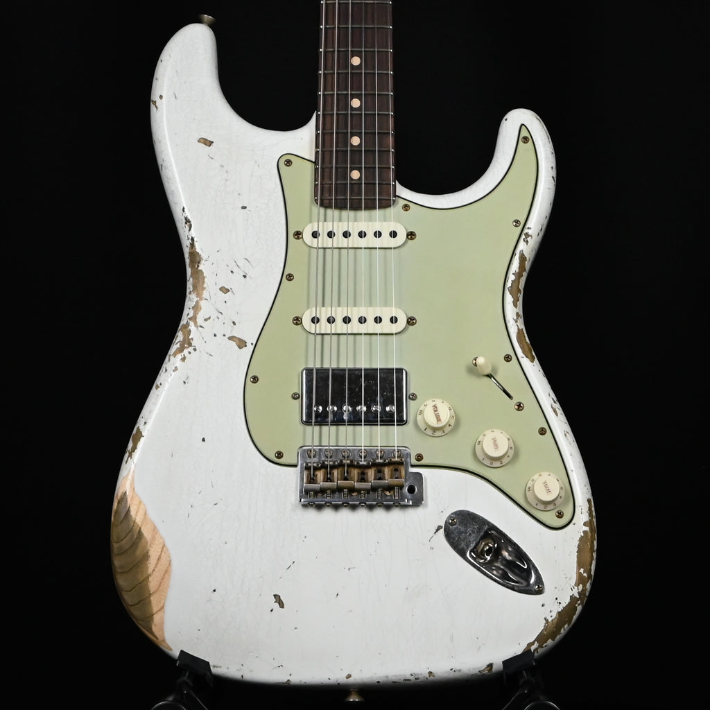 Fender Custom Shop '62 Stratocaster HSS Heavy Relic- Olympic White 2026 (R148589)
