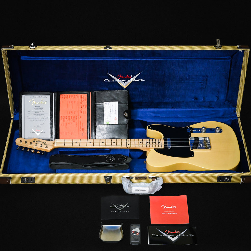 Fender Custom Shop Limited Edition '52 Telecaster NOS- Faded Nocaster Blonde 2026 (R151216)