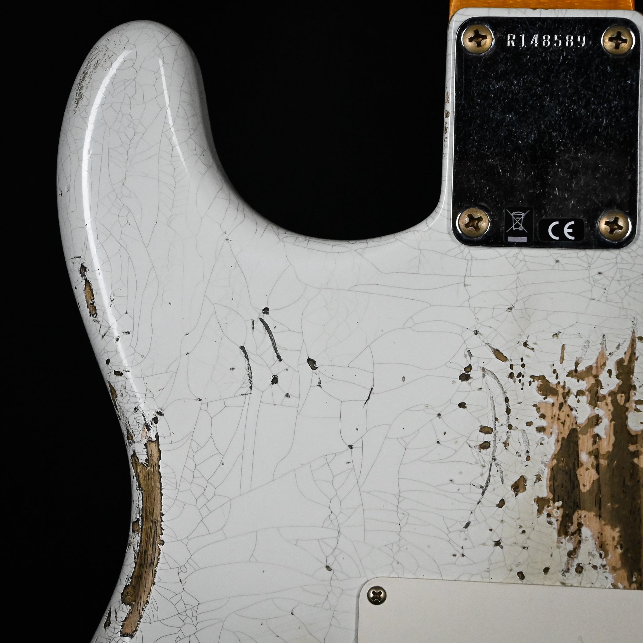 Fender Custom Shop '62 Stratocaster HSS Heavy Relic- Olympic White 2026 (R148589)