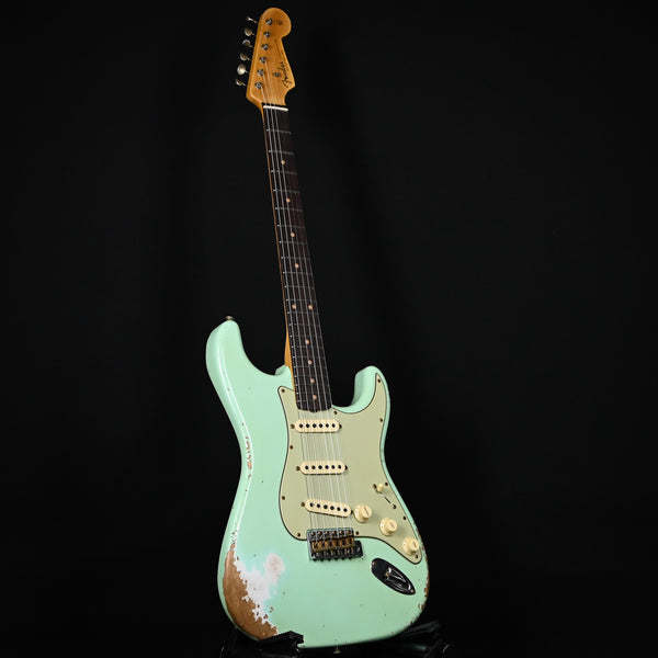 Fender Custom Shop '62 Stratocaster Heavy Relic- Aged Surf Green 2024 (CZ552346)