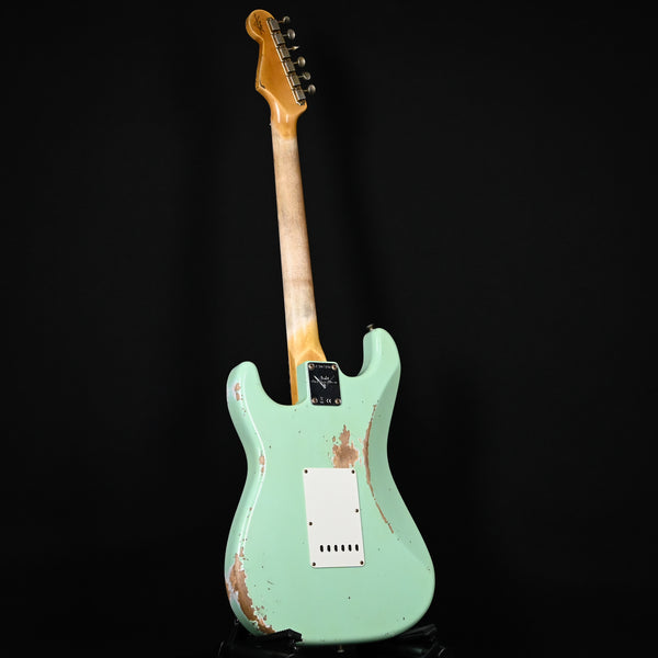 Fender Custom Shop '62 Stratocaster Heavy Relic- Aged Surf Green 2024 (CZ552346)