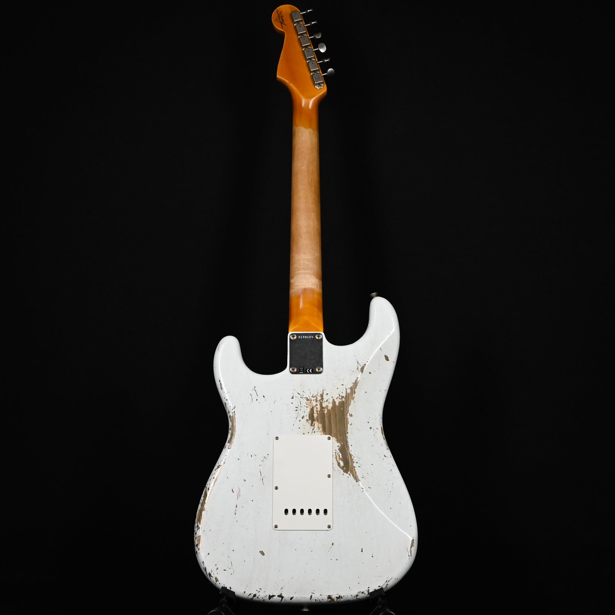 Fender Custom Shop '62 Stratocaster HSS Heavy Relic- Olympic White 2026 (R148589)