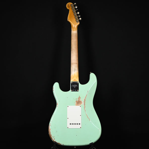 Fender Custom Shop '62 Stratocaster Heavy Relic- Aged Surf Green 2024 (CZ552346)