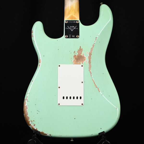 Fender Custom Shop '62 Stratocaster Heavy Relic- Aged Surf Green 2024 (CZ552346)