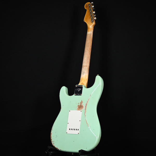 Fender Custom Shop '62 Stratocaster Heavy Relic- Aged Surf Green 2024 (CZ552346)