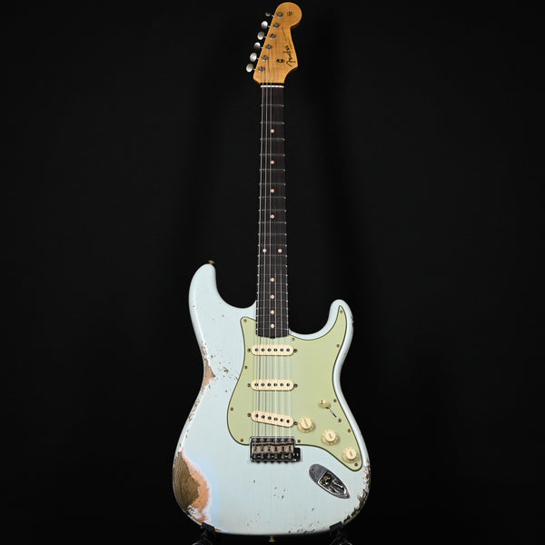 Fender Custom Shop 1962 Stratocaster w/ Handwound 60/63 Pickups, Heavy Relic- Aged Sonic Blue 2025 (CZ589533)