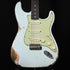 Fender Custom Shop 1962 Stratocaster w/ Handwound 60/63 Pickups, Heavy Relic- Aged Sonic Blue 2025 (CZ589533)