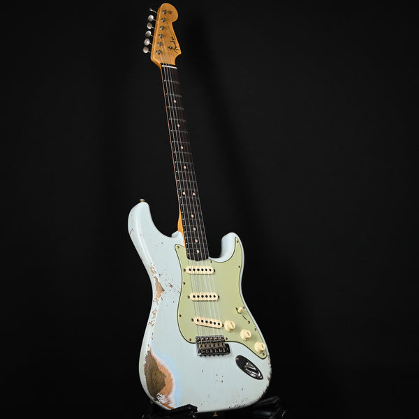 Fender Custom Shop 1962 Stratocaster w/ Handwound 60/63 Pickups, Heavy Relic- Aged Sonic Blue 2025 (CZ589533)