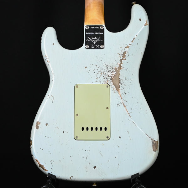 Fender Custom Shop 1962 Stratocaster w/ Handwound 60/63 Pickups, Heavy Relic- Aged Sonic Blue 2025 (CZ589533)