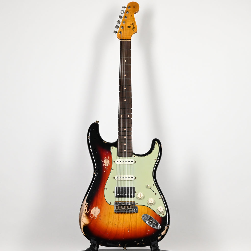 Fender Custom Shop '62 Stratocaster HSS Heavy Relic- 3 Color Sunburst 2026 (R147744)