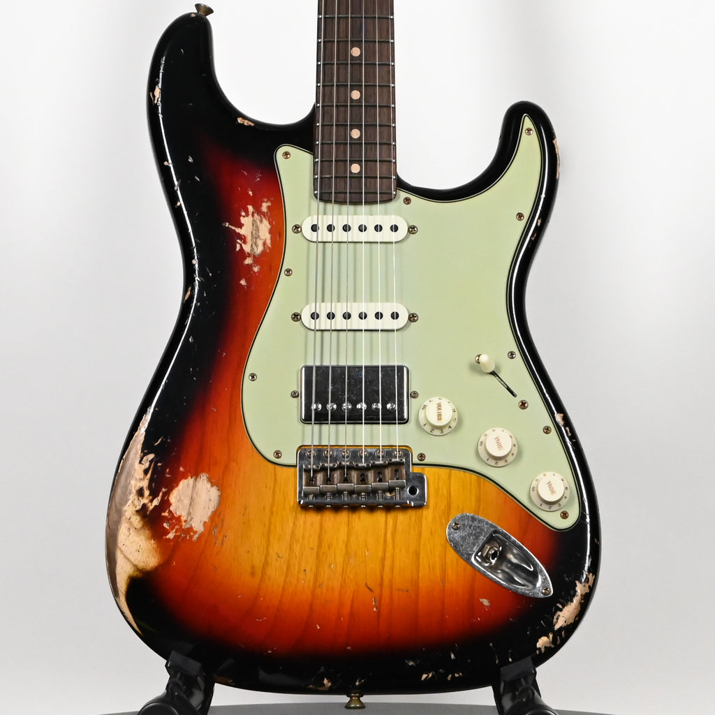 Fender Custom Shop '62 Stratocaster HSS Heavy Relic- 3 Color Sunburst 2026 (R147744)
