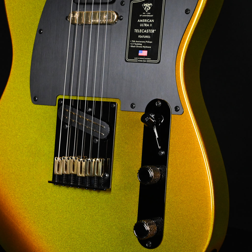 Fender Limited Edition 75th Anniversary American Ultra II Telecaster- Liquid Gold 2026 (US26002078)