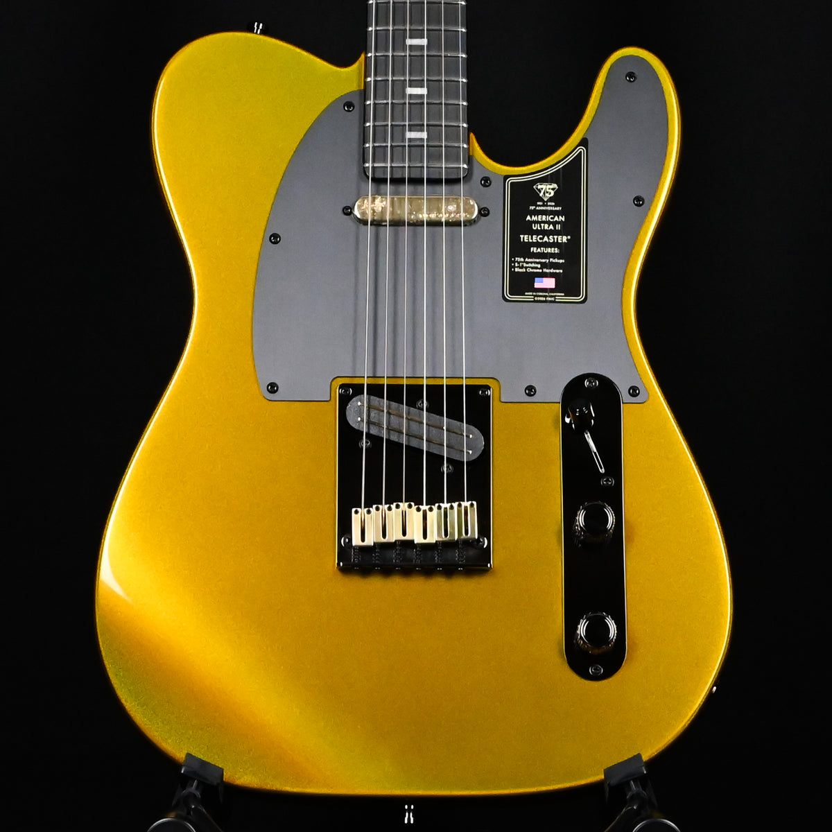 Fender Limited Edition 75th Anniversary American Ultra II Telecaster- Liquid Gold 2026 (US26002078)