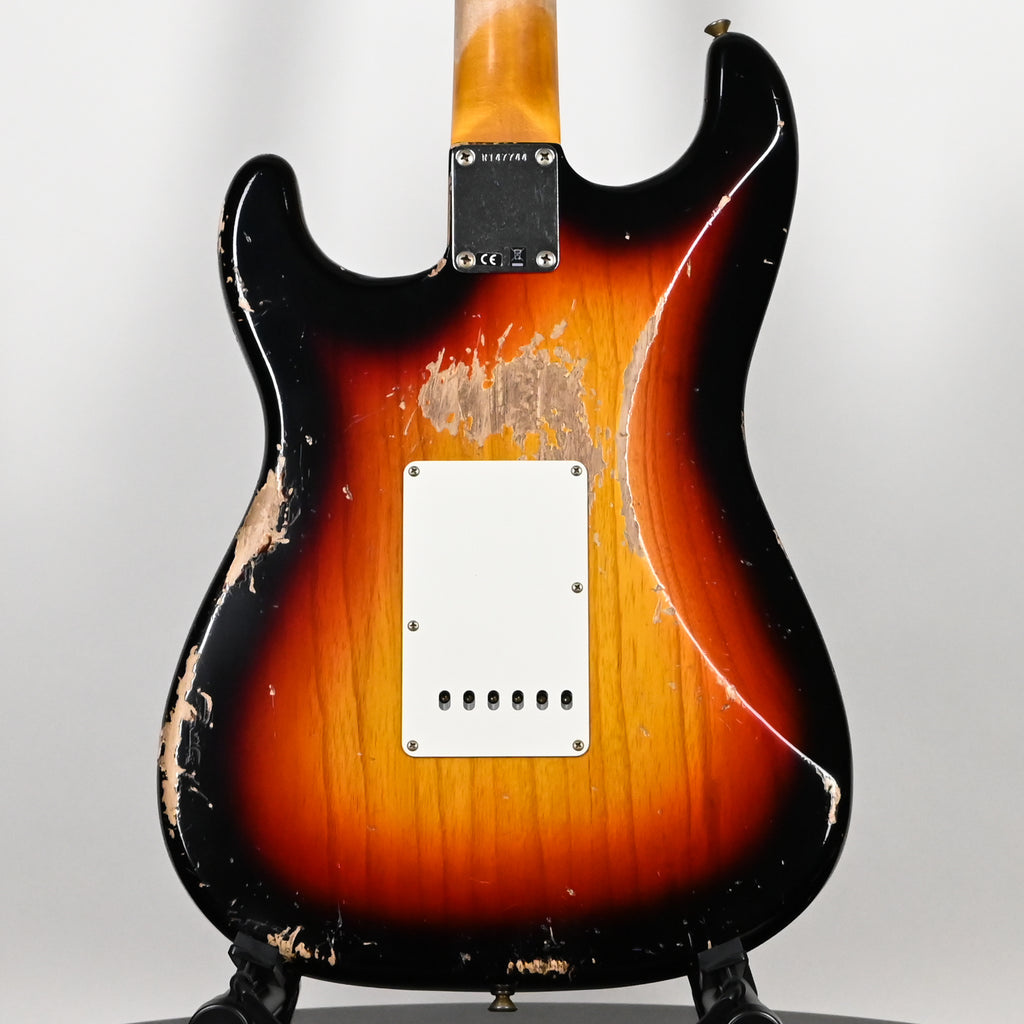 Fender Custom Shop '62 Stratocaster HSS Heavy Relic- 3 Color Sunburst 2026 (R147744)
