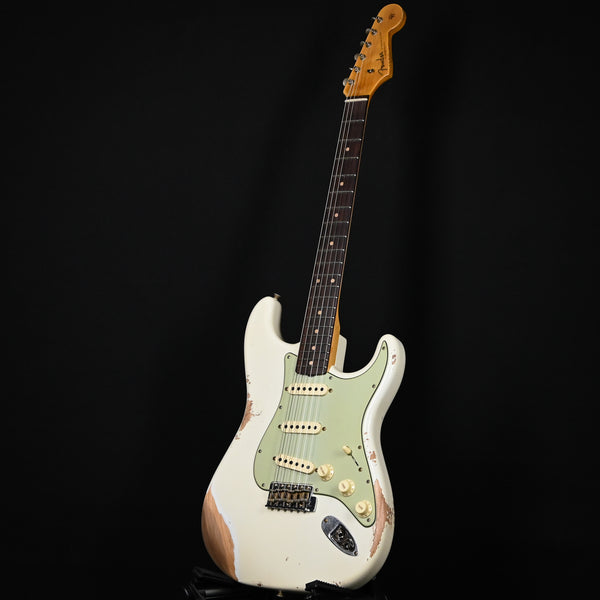 Fender Custom Shop Limited Edition 1962 Stratocaster w/ Handwound 60/63 Pickups, Heavy Relic- Aged Olympic White 2025 (CZ586630)