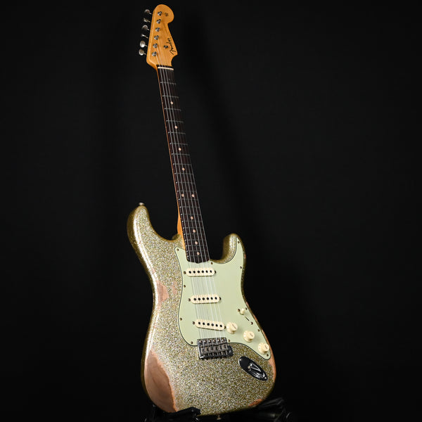Fender Custom Shop Limited Edition 1962 Stratocaster Heavy Relic- Gold Sparkle 2025 (CZ585377)