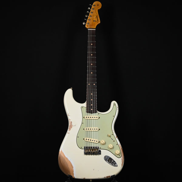 Fender Custom Shop Limited Edition 1962 Stratocaster w/ Handwound 60/63 Pickups, Heavy Relic- Aged Olympic White 2025 (CZ586630)